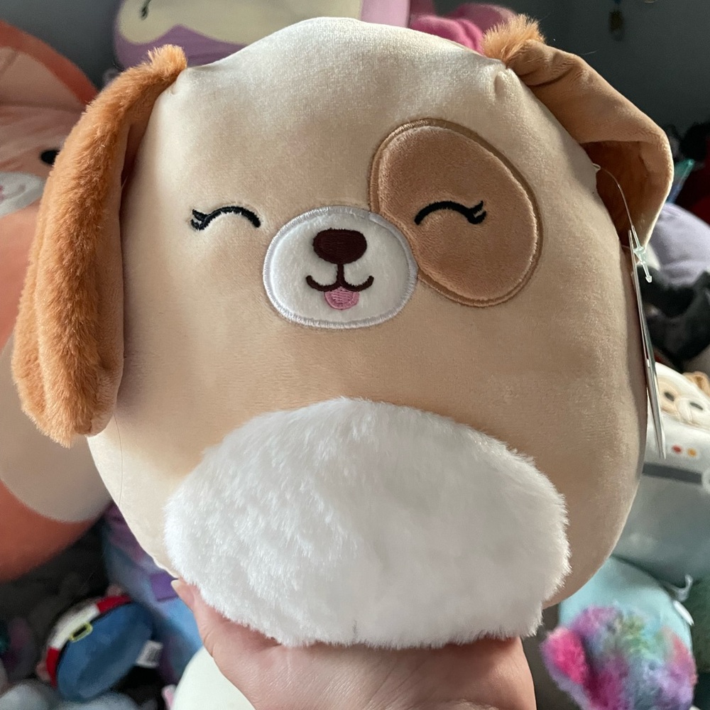 Squishmallows Harrison the Dog - NWT